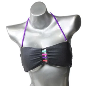 Rosins NEU Damen L anthrazit trendy Stretch Schlüsselloch Bandeau Top Bandeau $ 19 - Bild 1 von 3