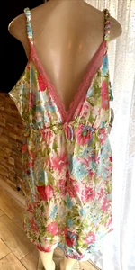 Jones New York Slip Nightgown Floral W/ Lace Babydoll Size 3X NWTS xb7 - Picture 1 of 9