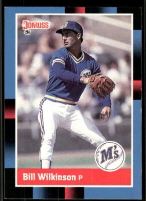 1988 Donruss #568b Bill Wilkinson - Image 1 of 2