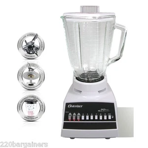 Oster 4172 220 Volt 10 Speed Blender with Glass Jar 220v For Overseas Use Only - Picture 1 of 6