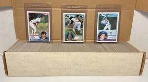 Juego completo Topps 1983 (792 cartas) Tony Gwynn, Wade Boggs, Sandberg RCs NMMT-MT - Imagen 1 de 1