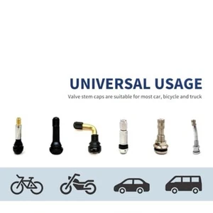 Tire Valve Stem Caps, 4Pcs Car Air Caps Cover, Universal Clear + 1 Pcs Extra - Picture 1 of 5