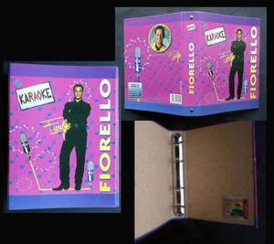 FIORELLO - KARAOKE - raccoglitore quaderno ad anello - vintage - Imagen 1 de 3