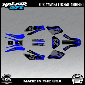 Graphics Kit for YAMAHA TTR250 (1999-2006) TTR 250 EVADER-blue-shift - Picture 1 of 4