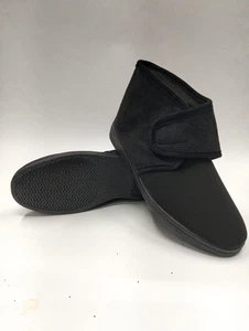 Arizona By Patrizia hoher Winter-Hausschuh mit Riss, Farbe schwarz - Bild 1 von 5