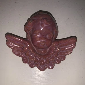Vintage Angel Cherub Wall Plaque 1989 - Picture 1 of 4
