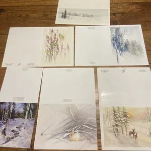 Grußkarten Susan Swartz Studios leer 4 von jeder Karte 24 insgesamt ohne Umschläge - Bild 1 von 13