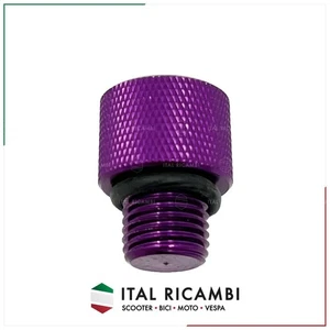 Oil cap scooter ratios Minarelli One 7717120 PURPLE - Picture 1 of 1