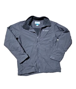 Giacca a vento Columbia uomo taglia S Northern Utilizer casual foderata in pile grigio/CT  - Foto 1 di 4