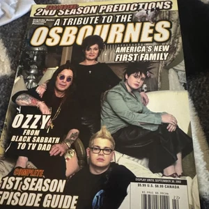 A TRIBUTE TO THE OSBOURNES 2002 SPECIAL OZZY OSBOURNE Magazine - Bild 1 von 1