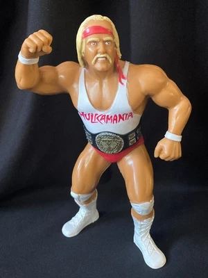 WWF LJN Hulk Hogan White Shirt Excellent Condition WWE, WCW, TNA, AEW, AWA, ECW - Image 1 of 4