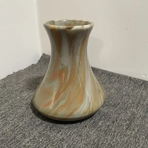 Weller Pottery Marbleized Swirl Glazed Vase 6” Tall MCM Vintage - Picture 1 of 10