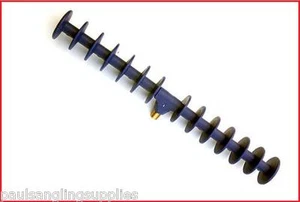 ASL Spiral Feeder fishing Quiver tip Slotted Rod Rest BLACK - Picture 1 of 1