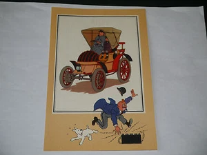 HERGE CHROMOS TINTIN VOIR ET SAVOIR AUTOMOBILE ORIGINE A 1900  SÉRIE 3 N°54 - Imagen 1 de 1