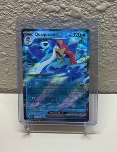 Carta Pokémon Doble Rara Evolucionada Quaquaval ex 052/193 Paldea - Imagen 1 de 1