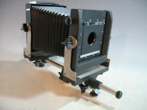 Calumet Monorail View Camera 4 x 5 With Lens Board & Revolving Back