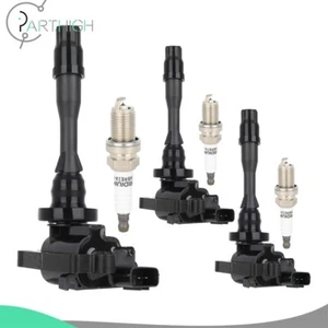 For Mitsubishi Montero 3.8L Ignition Coil & Spark Plug Kits 2003 2004 2005 2006 - Picture 1 of 18
