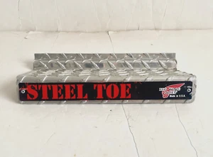 Vintage Metal Red Wing Shoes Retail Store Display Sign Slatwall Shoe USA D - Picture 1 of 5