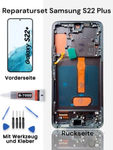 Für Samsung Galaxy S22 Plus 5G Display LCD ( OLED ) Rahmen Einheit Touch Ersatz - Bild 1 von 1