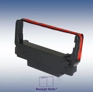 Epson ERC 30/34/38 Black & Red (60 each) Premium Quality POS Printer Ribbons - Picture 1 of 3