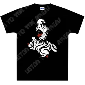 Devil Tongued Woman - Goth - Punk - Alternativa - Bondage - T-shirt DMIS - Foto 1 di 1