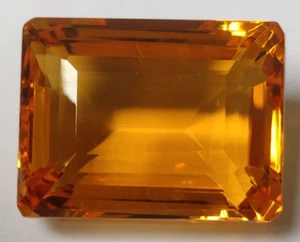 AAA+ 180.20 Ct. Large Yellow Topaz Emerald Cut Loose Gemstone Gift for Women/Her - Picture 1 of 8