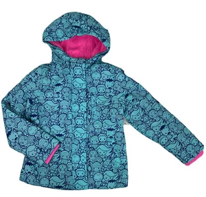 Amazon Essentials Disney Marvel Girls Warm Puffer Jacket Medium (8) NEW! - Picture 1 of 8
