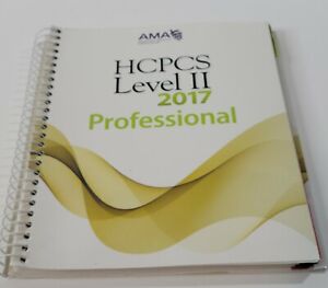 HCPCS LEVEL 2 2017 TEXTBOOK Student Medical Billing Coding AMA College Learning