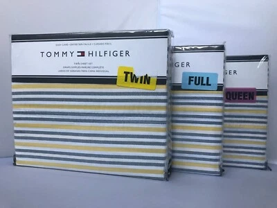 Tommy Hilfiger Twinn , Full or Queen Multicolor Stripes Sheet Set - Image 1 of 4