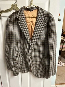 Vintage Austin Reed Mens Blazer Sport Coat Two Button Casual Jacket 44L Tweed - Picture 1 of 12