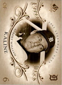 2005 SP Legendary Cuts Baseball Card #1 Al Kaline