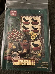 MUMM'S THE WORD~Debbie MUMM~A SLICE OF SUMMER~Quilt & Wall Hanging~Melon~NEW - Picture 1 of 2