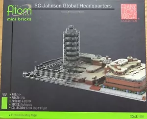 Sc Johnson Global Headquarters The Atom Brick Premium Building Model Kit - Picture 1 of 9