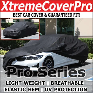 2022 2023 2024 BMW 330I M340I M3 CUBIERTA DE COCHE TRANSPIRABLE CON BOLSILLO ESPEJO - NEGRA - Imagen 1 de 10