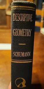 Beschreibende Geometrie - Schumann 1940 - Bild 1 von 4