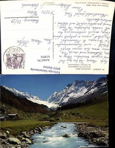 619952,Lötschental Wallis Lonza m. Langgletscher Fafleralp Blatten Lötschen - Bild 1 von 1