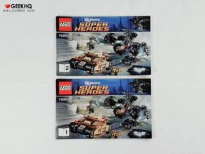 LEGO DC Super Heroes #76001 Instructions Manual ONLY - Bild 1 von 1