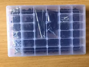 Juego de tornillos tuercas clips para motosierras Husqvarna 340in1 - Imagen 1 de 8