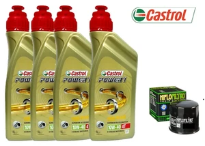 Kit Inspección Aceite Castrol Power 1 10W40+Filtro Suzuki Burgman 650 2008 - Imagen 1 de 1