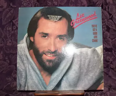 Lee Greenwood -"You've Got A Good Love Comin'" 12" Vinyl Lp 33rpm VG+/VG++ promo - Image 1 of 4