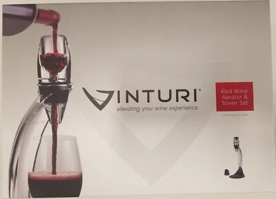 *1-Pack* Vinturi Red Wine Aerator & Tower Set With Stand And Filter V1071 - Image 1 of 4