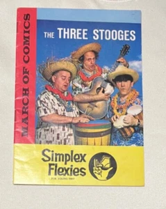 1963 March Of Comics Simplex Flexies Schuhe-Hawaiian Holiday Three Stooges #248 - Bild 1 von 9