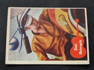 Tarjeta Topps Elvis Presley 1956 # 25 motocicleta Elvis (en muy buen estado/ex) - Imagen 1 de 3