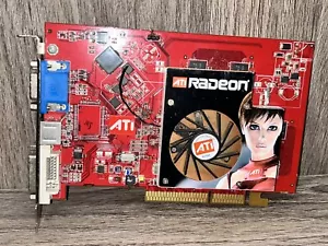 AGP Card ATI Radeon X1600 Pro AGP 512M VGA TV DVI Video NTS P/N 102G016503 Parts - Picture 1 of 9
