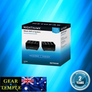 NEW NETGEAR MK62 AX1800 WIFI 6 Dual Band Wireless Router Mesh System - Picture 1 of 1