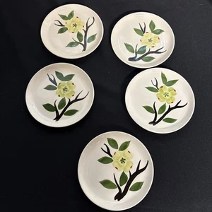Joni China Dixie Dogwood Lot Of 5 - 6.25” Plates - Picture 1 of 7