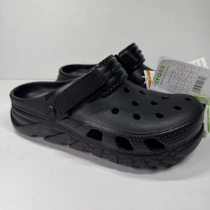 Crocs Unisex Duet Max II Clog Black M6/W8 Black 208776-001 - Picture 1 of 8