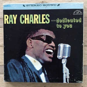 Ray Charles DEDICATED TO YOU Reel To Reel Tape (ATC 821) **MISSING LABEL** - Bild 1 von 3