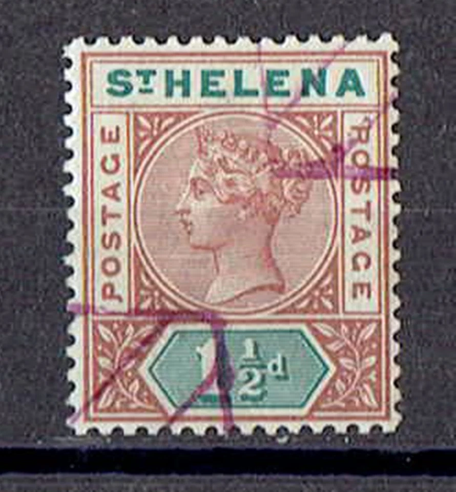 Santa Helena. Reina Victoria SG# 48 1890. Recordatorio 11/2d. Foto 1 de 1