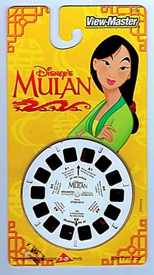 1998 VIEW-MASTER #37008 "DISNEY'S MULAN" 3-REEL RACK PACK - Image 1 of 3